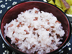 赤米のレシピ　赤米の炊き方